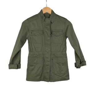 GAP Kids Twill/Utility Style Jacket size‎ Medium Green